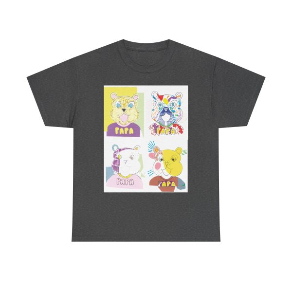"Les Papas" (The Daddies) T-Shirt 4x Portrait (Let It Bear) – Image 5