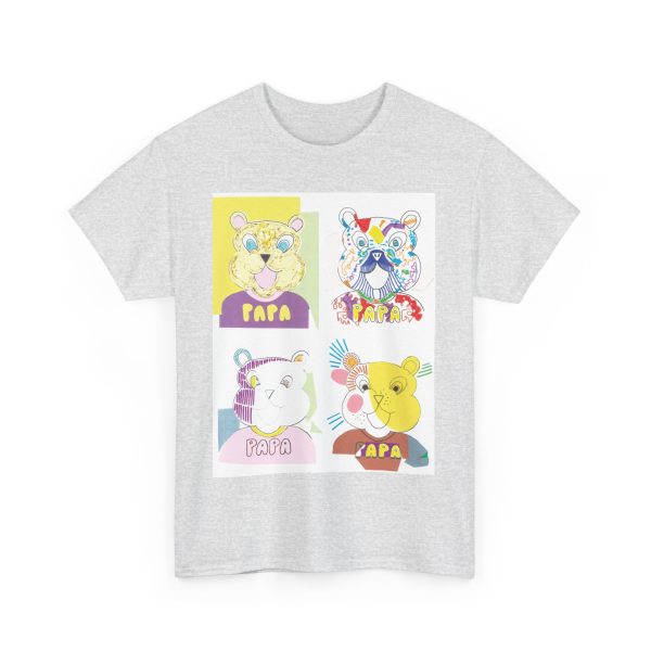 "Les Papas" (The Daddies) T-Shirt 4x Portrait (Let It Bear) – Image 11