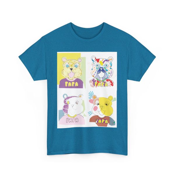 "Les Papas" (The Daddies) T-Shirt 4x Portrait (Let It Bear) – Image 23