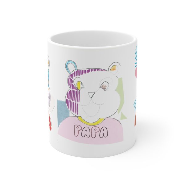 "Les Papas" (The Daddies) Big Portraits - Ceramic Mugs (11oz15oz20oz)