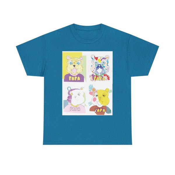 "Les Papas" (The Daddies) T-Shirt 4x Portrait (Let It Bear) – Image 21