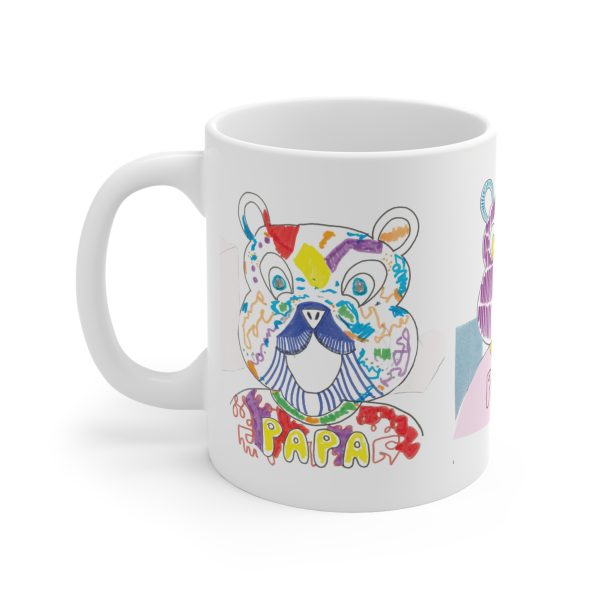 "Les Papas" (The Daddies) Big Portraits - Ceramic Mugs (11oz15oz20oz) – Image 2