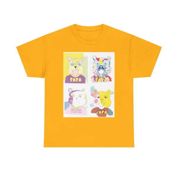 "Les Papas" (The Daddies) T-Shirt 4x Portrait (Let It Bear) – Image 17