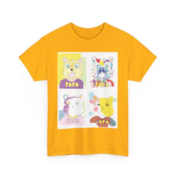 "Les Papas" (The Daddies) T-Shirt 4x Portrait (Let It Bear) – Image 19