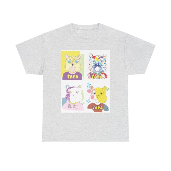 "Les Papas" (The Daddies) T-Shirt 4x Portrait (Let It Bear) – Image 9