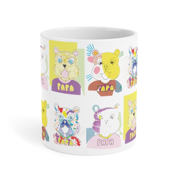 "Les Papas" (The Daddies) 4x - Ceramic Mugs (11oz15oz20oz) – Image 9
