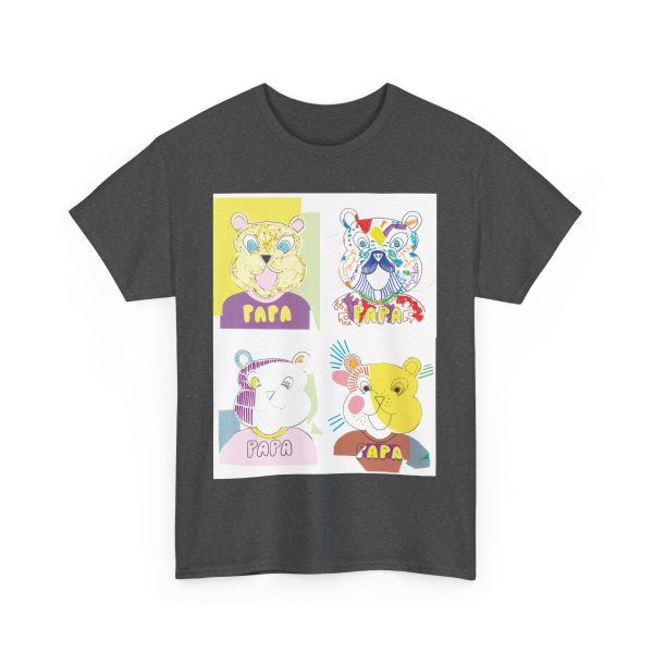 "Les Papas" (The Daddies) T-Shirt 4x Portrait (Let It Bear) – Image 7